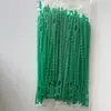 Pinza de unión para plantas de jardín, flores trepadoras, plántulas, alambre de atar y modelado, tipo espina de pez, verde, 13/17cm, transfronterizo