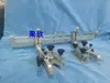Acessórios para Braço Transversal de Máquina de Serigrafia, Grampo para Tela para Superfícies Planas e Curvas, Peças para Máquina de Serigrafia, Em Estoque Máquina para Superfície Curva Tipo 400