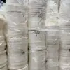 Fita de Etiqueta de Algodão Liso para Atacado em Estoque, Fita de Acabamento Costurável, Fita de Etiqueta de Algodão Puro Tingível