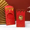 Monedas de Oro que Traen Fortuna, Lámina de Oro, Caja Roja, Empaque de Acrílico Transparente, Monedas Conmemorativas, Regalos de Año Nuevo, Monedas Conmemorativas del Año del Caballo