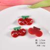 Lindos divertidos accesorios de resina de frutas hechos a mano diy paquete de material para carcasa de teléfono móvil pegatinas para refrigerador accesorios para cuerda para el cabello accesorios para el cabello pegatinas