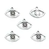 DIY Retro Aleación Accesorios de Joyería Colgante de Ojo Colgante al por Mayor 20*16mm I185