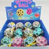 Popular Céu Estrelado Colorido Bola Elástica Bola de Pedra da Lua Lazer e Entretenimento Bola de PU Super Quicante Interação Familiar ao Ar Livre