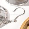 Colador de té de malla de acero inoxidable 304, sazonador, bolsa para sopa para olla caliente, cesta para sazonar carne para estofado, caja para estofado, caja filtrante, bola de sabor