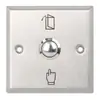 Panel de Control de Acceso Oculto Tipo 86 con Restablecimiento Automático, Botón de Apertura de Puerta y Salida para Comunidades Pequeñas, Pulsador de Timbre Montado en Superficie
