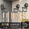 Gancho Giratorio Potente con Ventosa de Vacío para Cocina Sin Perforaciones Estante Colgador para Almacenamiento de Cuchara y Espátula
