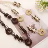 Accesorios Bohemios Cuerda de Cintura Étnica Decorativa Cadena de Cintura para Vestido Nuevo Estilo Retro Cinturón Trenzado Cinturón para Mujer