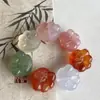 Accesorios de Joyería Natural: Ágata Escarlata, Ágata Roja del Sur, Accesorios de Joyería de Zorro Peludo, Colgantes, Accesorios de Zorro de Nueve Colas de Fuente de Sal