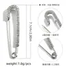 Broche Anti-Exposición Nuevo Ins con Tachuelas de Diamante Transfronterizo para Ropa de Mujer, Pin Ceñidor de Cintura para Pantalones, Hebilla de Pin para Asegurar Accesorios de Ropa