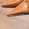 Botas Curtas Femininas com Design Retrô de Bico Fino, Novo Estilo de Moda Outono e Inverno 2026, Salto Gatinho com Forro de Lã, Botas Slim Elásticas, Tendência