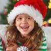 Pegatina de Esquina de Ojo Navideña para Niños Transfronteriza Sentido Avanzado Dibujo Animado Lindo Decoración de Cara Pegatina de Tatuaje de Papá Noel