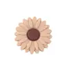 Contas de margarida de silicone, pingentes de pulseira de flor de girassol colorida, acessórios, acessórios de vestuário DIY, decorações