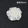 ABS perolado rosa rosa flor imitação pérola creme cola cola gota diy telefone móvel shell acessórios material