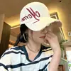 Nueva Gorra de Béisbol Bordada para Mujer, Gorra con Protección Solar para Adelgazar el Rostro, Gorra de Letras Versátil de Moda para Hombre, Sombrero de Sol de Ala Ancha