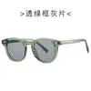 Nuevas Gafas de Sol con Montura Tr90 y Patillas de Pin 28020 Versátiles Gafas de Sol con Remache para Mujer Gafas de Sol Estilo Callejero Uv400