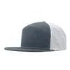 Nuevo Sombrero Casual para Exteriores de Secado Rápido para Hombres y Mujeres, Sombrero de Malla Perforado con Láser, Tela Impermeable, Sombrero de Borde Plano para Ciclismo, Gorra de Béisbol