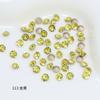 Dongzhou Punta Redonda Base Redonda Diamante 5mm Punta Redonda Diamante para Uñas Ss22 Cristal Destellante K9 Lote Completo Joyería para Uñas Pendientes Agua