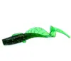Cebo Artificial Cola Rizada Gusano Blando Gusano Suave Sirena Pesca Marina Agua Dulce Cabeza Roja Señuelo Cebo Falso Cebo Suave Cebo para Peces