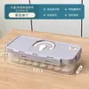 Caja Congelador Doméstica de Grado Alimenticio para Wontons y Empanadillas, Caja Especial para Empanadillas de Refrigerador, Caja Sellada para Conservar Frescura, Caja de Almacenamiento Antiadherente