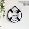 Boia Salva-Vidas Estilo Mediterrâneo Criativo Restaurante Loja Parede de Fundo Jardim de Infância Decoração de Parede Pingente Decoração de Parede de Janela
