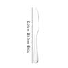 Cuchara de acero inoxidable 1010, cuchillo y tenedor de hotel, cuchara de postre, utensilios de cocina, cuchara sopera, cuchara grande creativa, regalo para sopa.