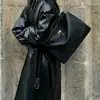2025 Nueva Bolsa Tote Grande B Roden Bolsa Kelly Neutra de Cerradura de Relajación Bolso de Hombro de Cuero