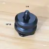 Jaula de Cámara DSLR Micro Expansión Montura de Zapata Fría Tornillo de 1/4 Adaptador de Liberación Rápida para Luz de Relleno Micrófono Base de Zapata Caliente