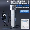 Ventilador Pequeño para Rejilla de Aire Acondicionado Doméstico, Ventilación Cilíndrica Pequeña de Escape sin Agujeros, Sistema de Aire Fresco