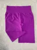 Versión coreana de los nuevos pantalones de running y fitness de cintura alta con sensación de desnudez sin línea incómoda shorts de yoga para glúteo de melocotón al por mayor