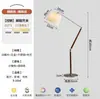 Lámpara de pie vintage estilo francés para la sala de estar junto al sofá, ambiente de dormitorio con sensación de alta gama, Luminaria decorativa estilo retro del sur de Asia