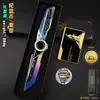 Delta Juego Periférico Remodelar Personaje de Dibujos Animados Moneda Conmemorativa Polaris Creed Caja de Regalo Set Sin Afilado 22cm