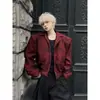 Chaqueta elegante y genial para hombre, ropa de trabajo, ropa con temática de serpiente para el año del zodiaco, chaqueta corta estilo americano con cuello de solapa y hombreras