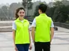 Voluntario de Publicidad Voluntario Chaleco Rojo Chaleco Personalizado Ropa de Trabajo para Eventos Ropa Promocional para la Comunidad Chaleco con Logo Impreso