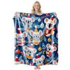 Manta de Franela Temática Navideña Transfronteriza Manta para Siesta Fabricante 231 Modelos en Stock Soporte para Personalización Según Dibujos