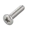Parafusos para Máquina com Cabeça Chata Phillips, Parafusos de Aço Inoxidável 304, Parafusos para Máquina com Cabeça Chata Phillips BM, Cabeça Chata M2~M3