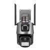 Icsee Gun Ball Articulación Lente Dual Monitoreo Xiongmai Exterior Impermeable Alta Definición Wifi Cámara Domo Cámara de Vigilancia