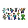Cross-border My World Square Game Kids Tattoo Sticker Festa de Aniversário Tattoo Sticker Water Transfer Descartável