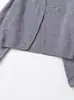 Cardigan de Tricô Versátil de Cor Sólida com Gola Redonda e Manga Longa, Corte Solto, Novo Estilo Outono/Inverno 2025, Comércio Exterior Europeu e Americano Transfronteiriço para Mulheres