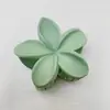 Oufile Europeu e Americano Transfronteiriço Fosco Plumeria Presilha de Cabelo Feminina Férias Coque Presilha Tubarão Grampo de Cabelo Acessórios de Cabelo Atacado