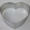 Herramienta para hornear anillo de mousse con forma de corazón acero inoxidable 304 material de engrosamiento molde de arroz para mousse de pastel molde para pastel frío