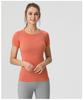 Body para Mujer Top Secado Rápido Ropa de Yoga Elástico Yoga Fitness Cuello Redondo Manga Corta Camiseta Transpirable Deporte Tendencia