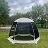 Barraca de Rede para Acampamento ao Ar Livre, Abertura Rápida Sem Montagem, para Primavera e Verão, Barraca de Lazer Portátil para Piquenique no Parque, Proteção Solar, à Prova de Mosquitos