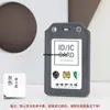 Porta-cartão de identificação exclusivo de couro genuíno transfronteiriço, crachá de funcionário, etiqueta de nome, permissão de trabalho, cordão, cartão de estudante e cartão de acesso