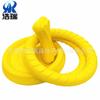 Pelota para mascotas de espuma de inyección EVA naranja, Frisbee de mordida para perros amarillo, Pelota de masaje de forma especial, Moldeo por extrusión