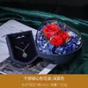 Suministro directo transfronterizo caja de regalo de joyería con forma de corazón y tapa abatible juego de anillos y collares regalo romántico para el Día de San Valentín caja de regalo al por mayor