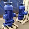 Bomba Centrífuga de Tubería de Acoplamiento Directo Monoblock Vertical Isg40-125 1.1Kw Bomba Impulsora de Tubería de Circulación de Agua Caliente