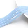 Vidrio de Cristal cuentas de bambú cuentas de barril cuentas espaciadoras semiacabado para hacer joyas accesorios para pulseras collares al por mayor