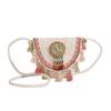Bolso de Paja Tejida de Moda para Mujer, Nuevo Diseño de Nicho Verano 2025, Bolso de Hombro Cruzado Único, Bolso Cubo de Gama Alta