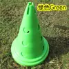 Equipo de Entrenamiento Sensorial para Niños Barril Señalizador Redondo de 30 cm con Agujero Juego Combinado de Obstáculos Estante de Vallas Punto de Referencia