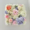 Envío gratis nueva pared de flores artificiales flor de seda decoración terminada pared de hotel camino de boda flor fotografía ventas directas de fábrica